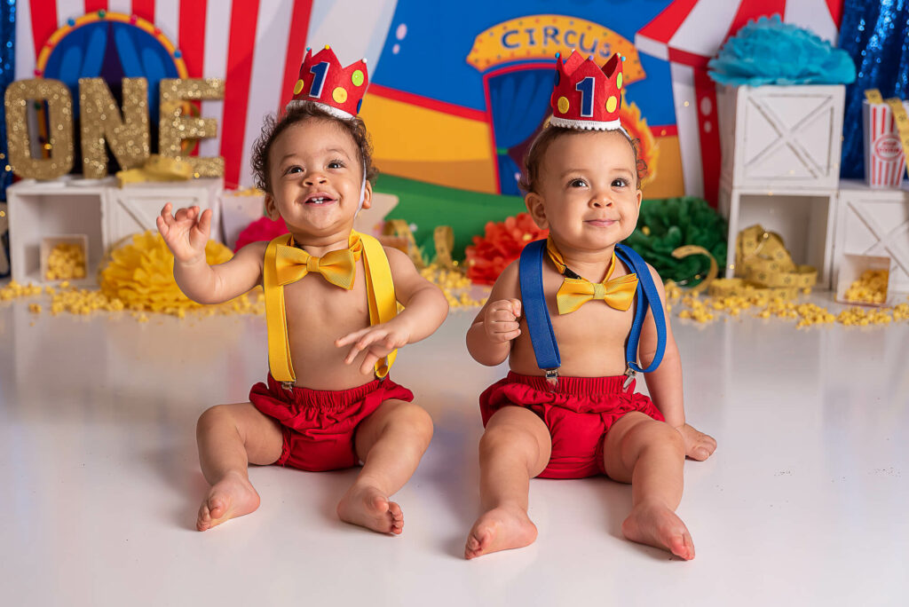 Twins Cake Smash Northeast Ohio Cake Smash Photography